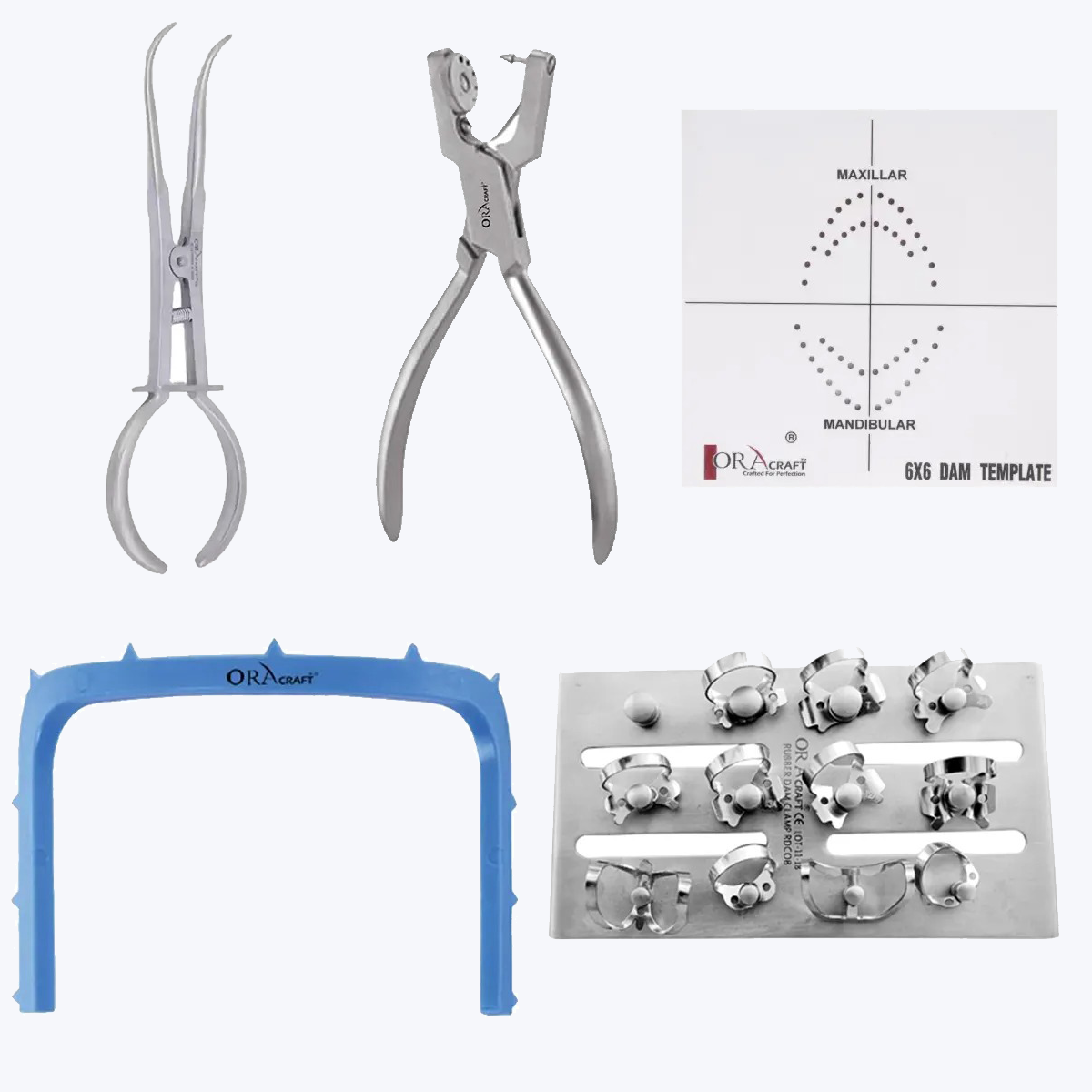 Oracraft Rubber Dam Kit (Without Sheets) - DDK